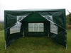 Hazlo Gazebo Folding Tent Marquee with Side Walls 3 x 4m - Green