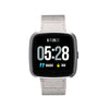 Nevenoe Waterproof Sports Fitness Smart Watch Band - Touch Screen - Silver