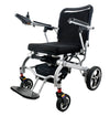 Geosine Electric Motorized Wheelchair (Aluminium) - Foldable - Black
