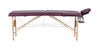 Hazlo Premium Portable Massage Table Bed 2 section (Wooden) - Maroon
