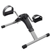 Zoolpro Pedal Exercise Bike with LCD Display Monitor - Black & Silver