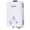 Zooltro Indoor Outdoor Instant LP Gas Water Heater with LCD Display – 12L
