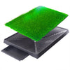 Zabava 3 Tier Pet Dog Puppy Indoor Training Artificial Grass Potty Patch Tray