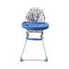 Baneen Baby Feeding High Chair for Babies and Toddlers with PVC Fabric - Blue