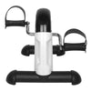 Zoolpro Portable Pedal Mini Cardio Exercise Bike Cycle Machine with Digital Monitor - White & Black