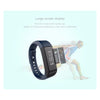 Nevenoe Bluetooth Smart Fitness Bracelet Watch- Blue
