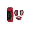Smart Fitness Watch Bracelet (Dynamic Heart Rate, IP67 Waterproof, Swimming, Running Mode) - Red