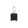 Hazlo Faux Leather Trolley Travel Cabin Laptop Briefcase Bag - Black