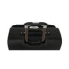 Hazlo Faux Leather Trolley Briefcase Laptop Cabin Luggage Bag - Black