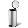 NineStars 30L Step-On Stainless Steel Trash Can