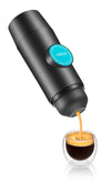 Kusie Portable Espresso Coffee Maker with Built in Battery - Ground or Nespresso Capsule