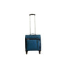 Travel Cabin Laptop Briefcase Luggage bag with Trolley and Wheels - Blue