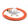 Zooltro 1.2m Hose and Bullnose Gas Regulator w/ Clamps Blister Pack