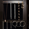 Hazlo Over The Door Hanging Jewellery Cabinet With Lock - Espresso